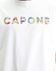 Capone T-Shirt Logo White-Multi