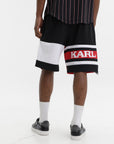 Karl Kani Shorts Retro Block Red-Black-White
