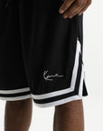 Karl Kani Shorts Mesh Bottom Stripe Black