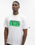 Ice Cream T-Shirt Sticker White