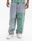 Ice Cream Jeans Triple Scoop Heavy Wash Blue