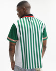 Ice Cream Shirt Striped Football Green