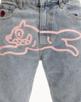 Ice Cream Jeans Running Dog Heavy Wash Blue
