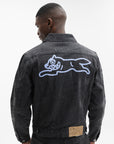Ice Cream Jacket Every Flavour Denim Trucker Washed Black