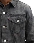 Ice Cream Jacket Every Flavour Denim Trucker Washed Black