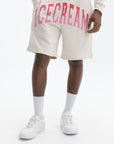 Ice Cream Shorts Gradient Ecru