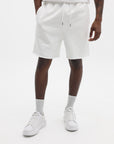 Purple Shorts Fleece Off-White
