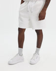 Purple Shorts Fleece Off-White