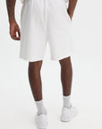 Purple Shorts Fleece Off-White
