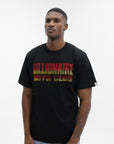 Billionaire Boys Club T-Shirt Straight Logo Gradient Diamonte Black
