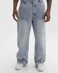 Billionaire Boys Club Jeans Diamonds & Dollars Carpenter Light Wash Blue