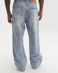 Billionaire Boys Club Jeans Diamonds & Dollars Carpenter Light Wash Blue