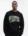 Billionaire Boys Club Sweater Tri-tone Arch Logo Crewneck Black