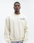 Billionaire Boys Club Sweater Ecru Souvenir Heavy Oversized Crewneck