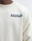 Billionaire Boys Club Sweater Ecru Souvenir Heavy Oversized Crewneck