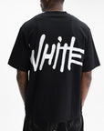 Off - White T-Shirt Shared Spray Logo Black