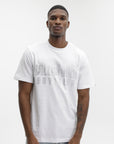 Billionaire Boys Club T-Shirt Rhinestone Straight Logo White