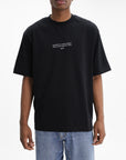 Off - White T-Shirt Statement SS Skate Black