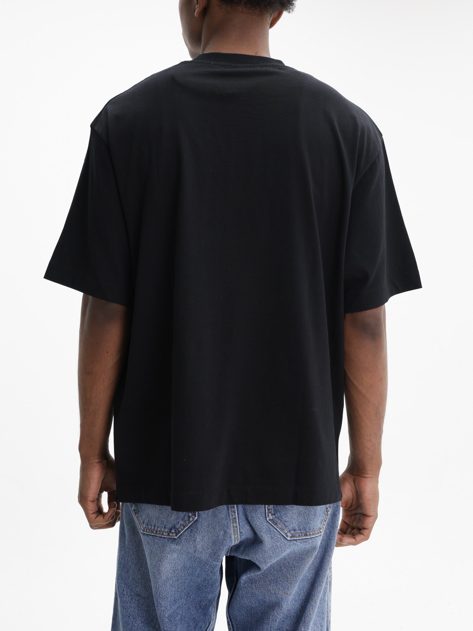 Off - White T-Shirt Statement SS Skate Black