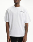 Off - White T-Shirt Type Machine Arrow White