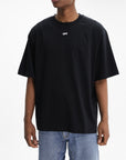 Off - White T-Shirt Rubbed Paint Arrows Black