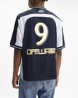 Off - White T-Shirt Soccer V-neck Midnight Blue