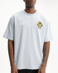 Off - White T-Shirt Sporty 1 Skate SS Light Blue