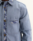 Isabel Marant Rudy Jacket Faded Blue