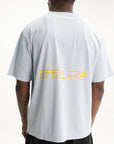 Off - White T-Shirt Sporty 1 Skate SS Light Blue