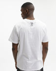 Billionaire Boys Club T-Shirt Straight Logo Gradient Diamonte White