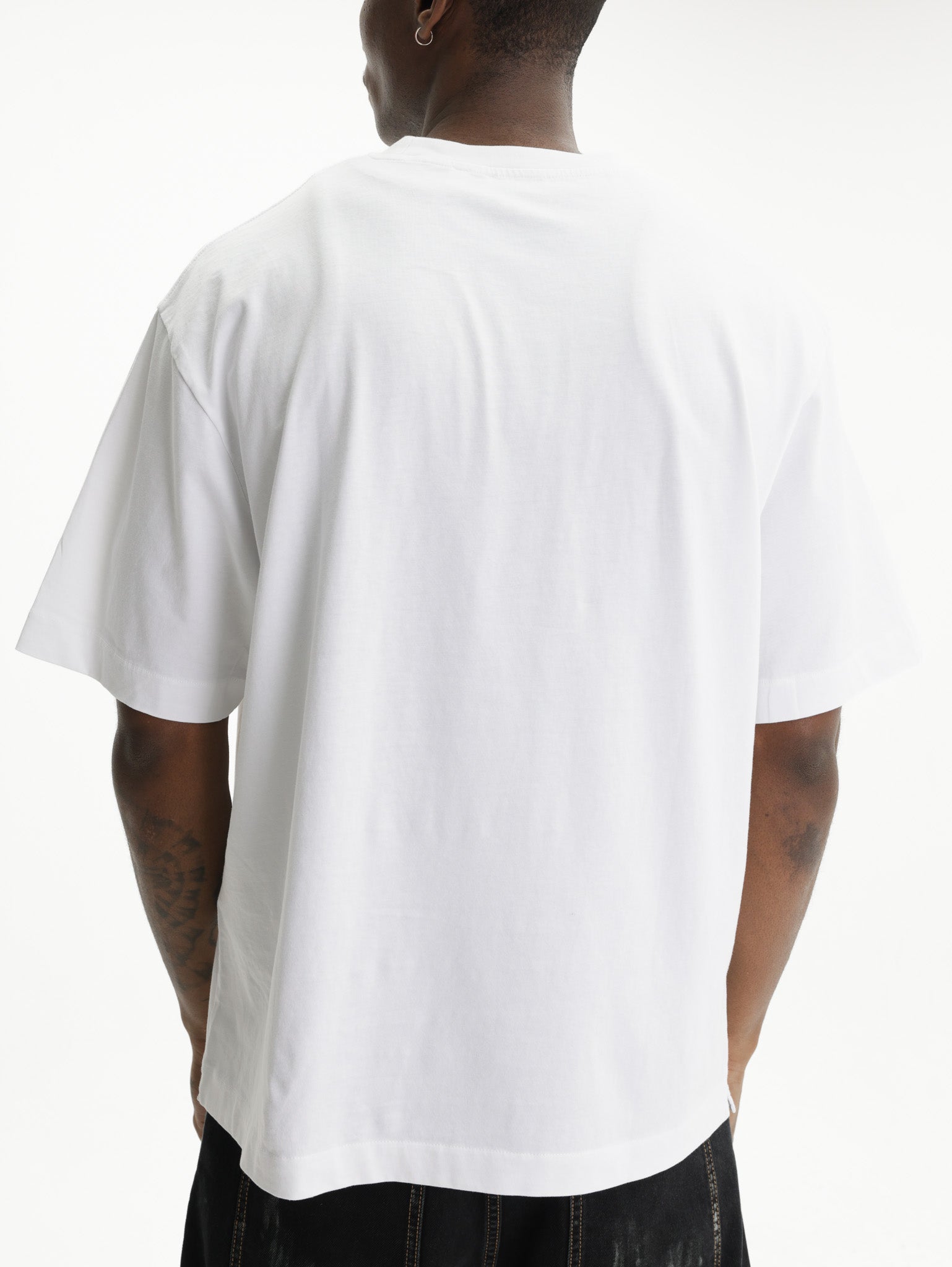 Off - White T-Shirt New Off Stamp Skate White