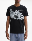 Off - White T-Shirt Eagle Rock SS Slim Black