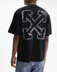 Off - White T-Shirt Type Machine Arrow Black