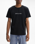 Off - White T-Shirt Script Arrow SS Slim Black