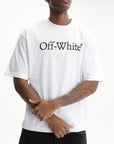 Off - White T-Shirt Big Bookish Skate White