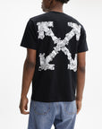 Off - White T-Shirt Heraldi Arrows Black
