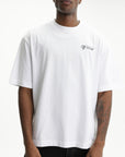 Off - White T-Shirt Script Skate White