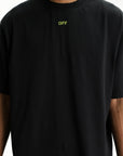 Off - White T-Shirt Dark Slime Arrow Black