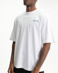 Off - White T-Shirt Moon SS Skate Tee White
