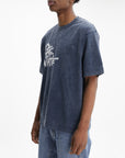 Off - White T-Shirt Skate Vibe Mar Skate Midnight Blue