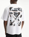 Off - White T-Shirt Chain Araldic Arrow White