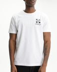 Off - White T-Shirt Small Arrow Slim White
