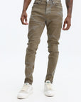 Purple Jeans Fracture Coated Tan