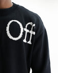 Off - White T-Shirt Cot Ow Shared Logo Black