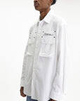 Off - White Shirt Script Arrow Over White