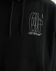 Off - White Hoodie Big Double Arrow Black