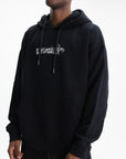Off - White Hoodie Heraldic Treshold Black