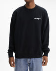 Off - White T-Shirt Off Logo Skate  Black