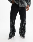 Off - White Jeans Acid Mint Slim Multi Colour
