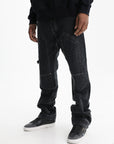 Off - White Jeans Half Arrow Straight Black